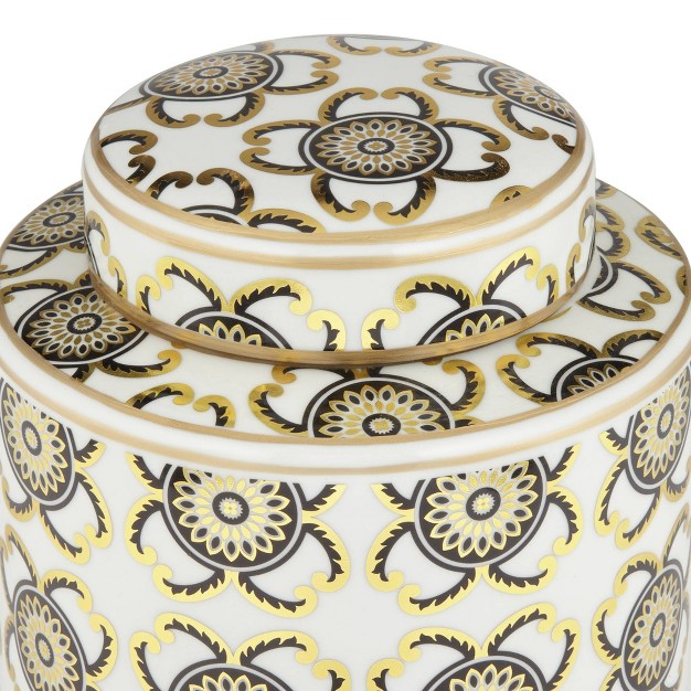 High Decorative Jar With Lid