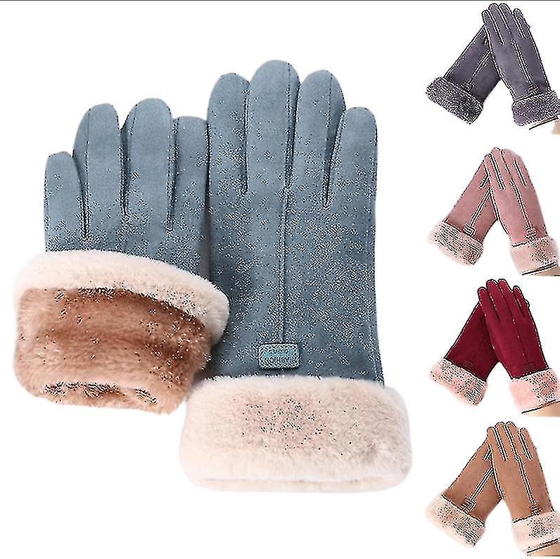 Winter Touch Screen Gloves Women's Winter Gloves Warm Mittens Zfule53