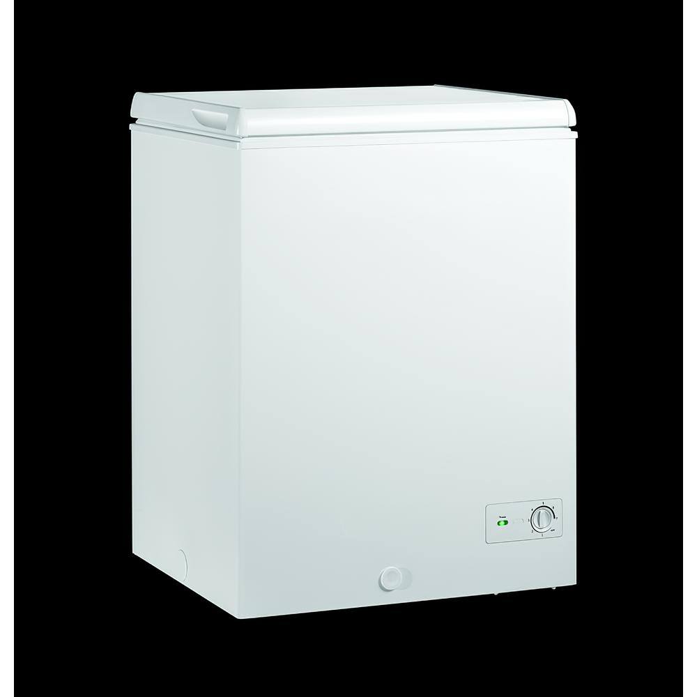 Vissani 6.9 cu. ft. Manual Defrost Chest Freezer with LED Light Type in White Garage Ready DCM7QRWW