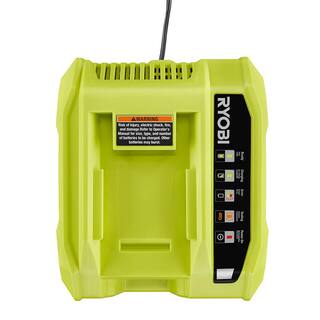 RYOBI 40-Volt Lithium-Ion High Capacity 7.5 Ah Battery and Rapid Charger OP40753-06