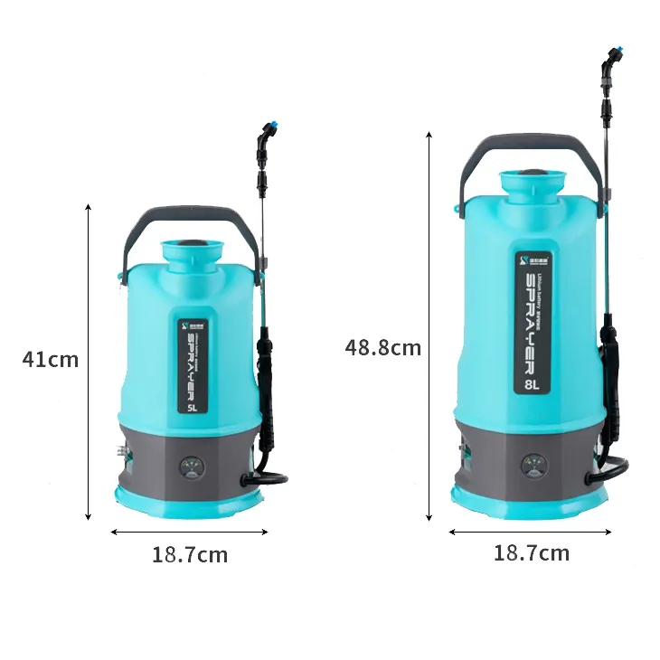 5L 8L Automatic Plant Use Battery Power Operated Electric Nano Mist Pump Electronic Planting Watering Spraying Sprayer