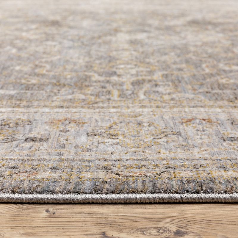 StyleHaven Mascotte Floral Traditional Fringed Area Rug