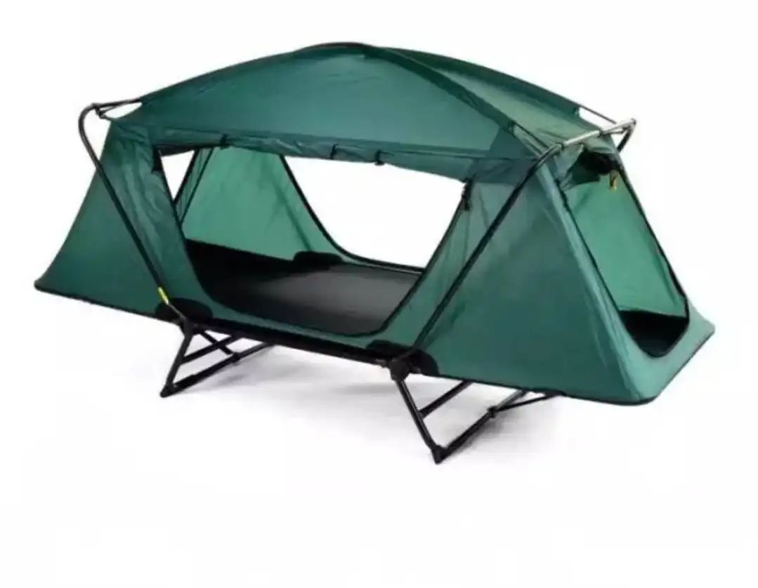 outdoor camping tent for 1 2people use double layers tent cot waterproof wildlife camping bed tent