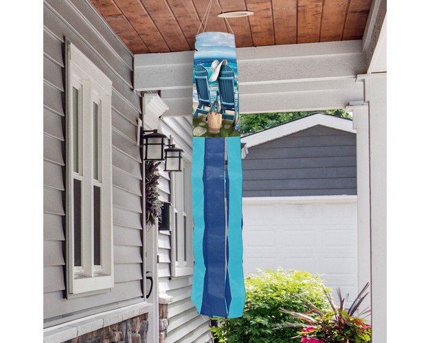 Briarwood Lane Summer Seaside Escape Windsock Wind Twister 40x6