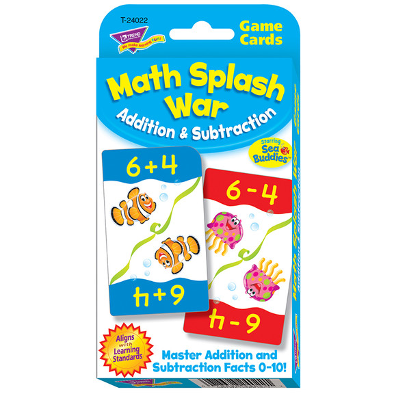 Trend Enterprises T 24022 Math Splash War Addition...