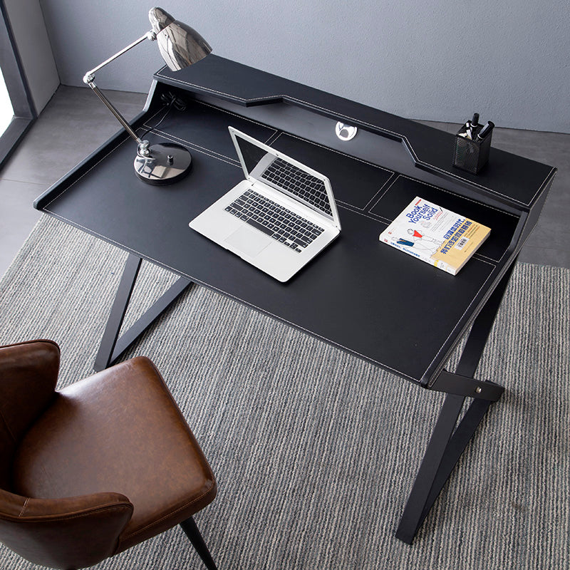 OSMO Computer Desk - Black PU