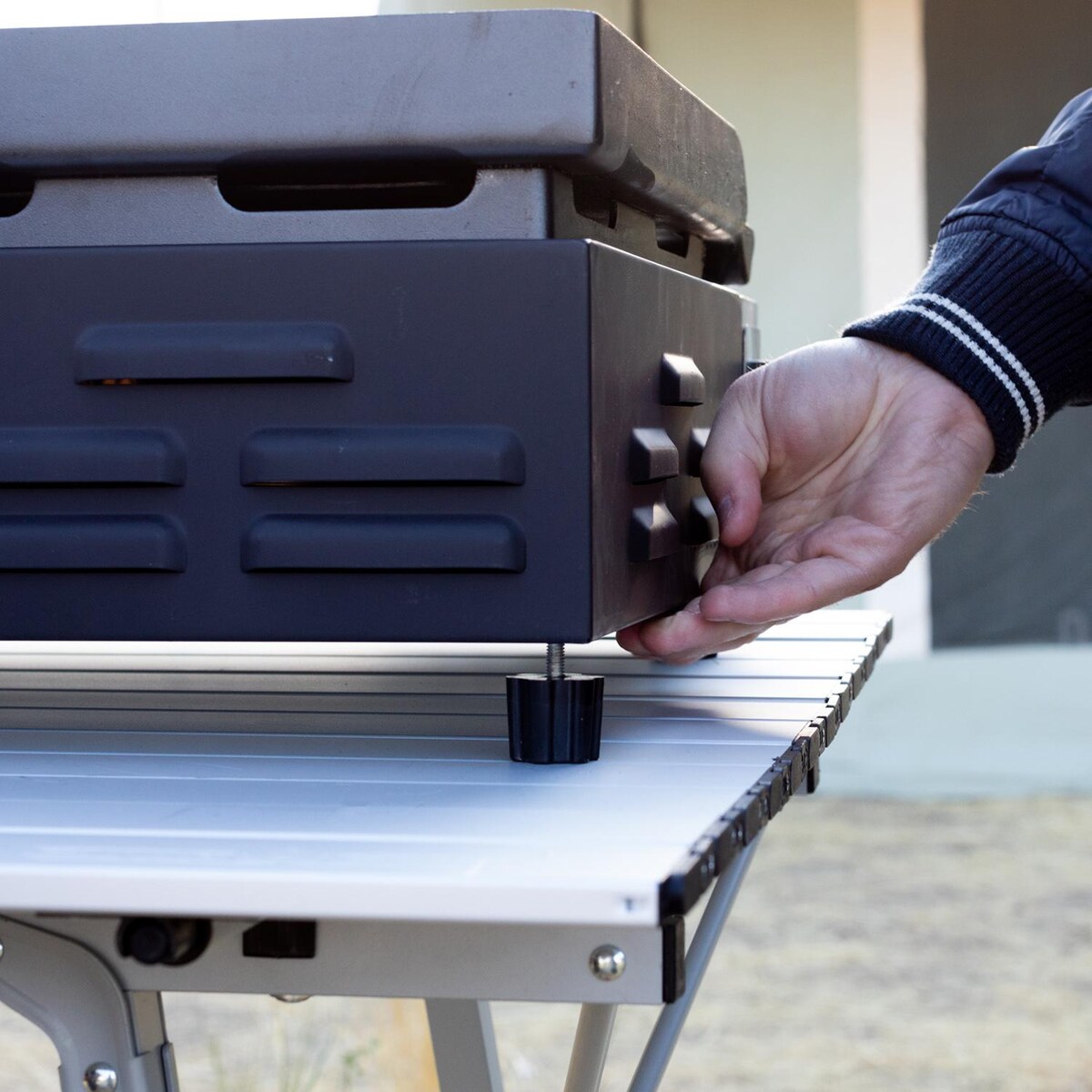 Camp Chef VersaTop 250 Single Burner Portable Flat Top Propane Gas Grill