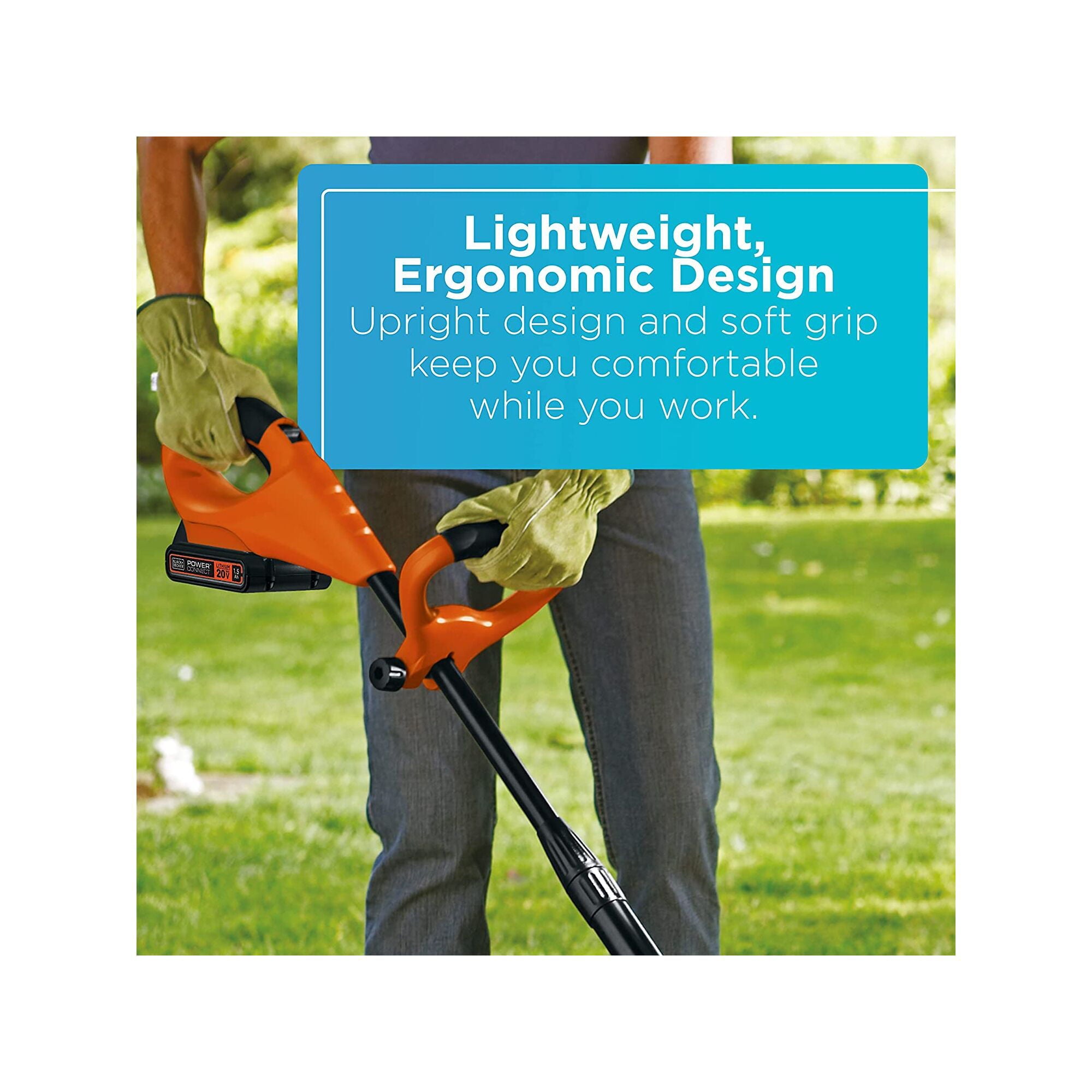 Black+Decker Lgc120 - 20V Max Lithium Garden Cultivator