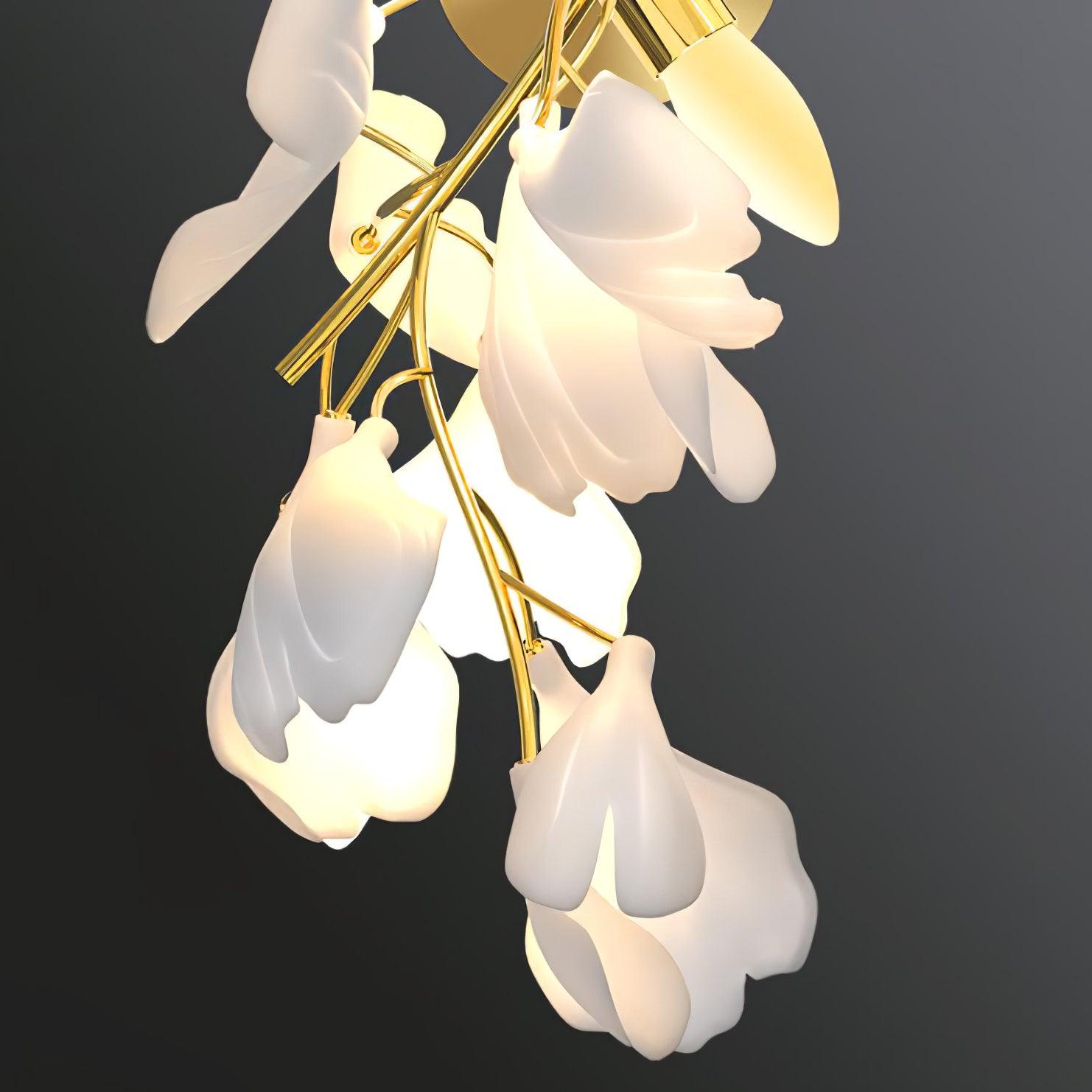 Gingko Flowers Wall Lamp