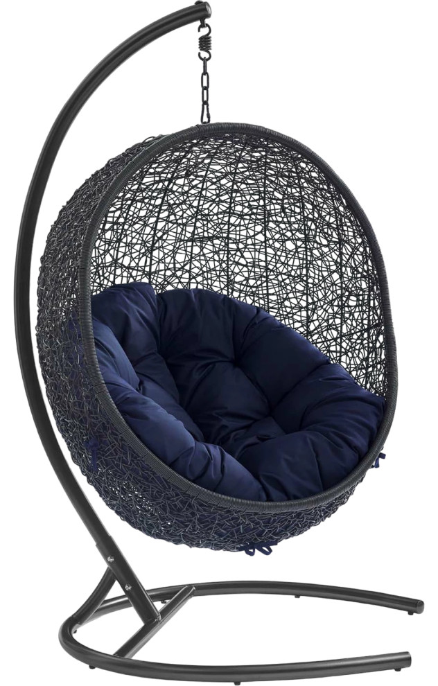 Lucas Sunbrella Swing Lounge Chair   Hammocks And Swing Chairs   by HedgeApple  Houzz