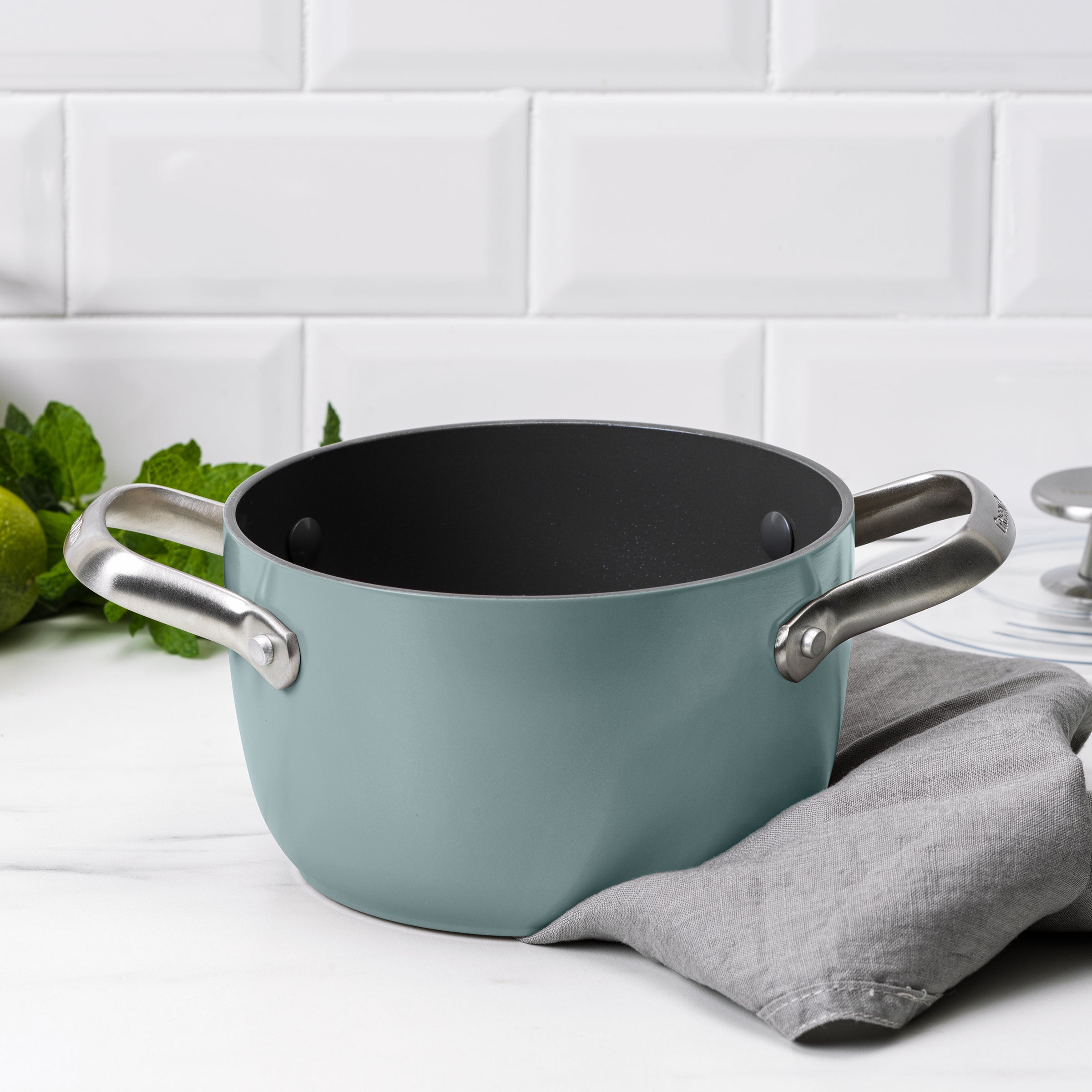 GreenPan 2-Quart Rice and Grains Cooker | Smoky Blue