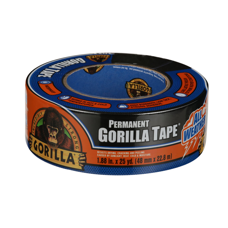 GORILLA TAPE BLACK 25YD