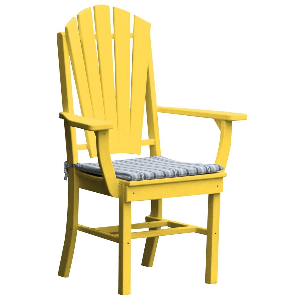 Poly Lumber Adirondack Dining Chair