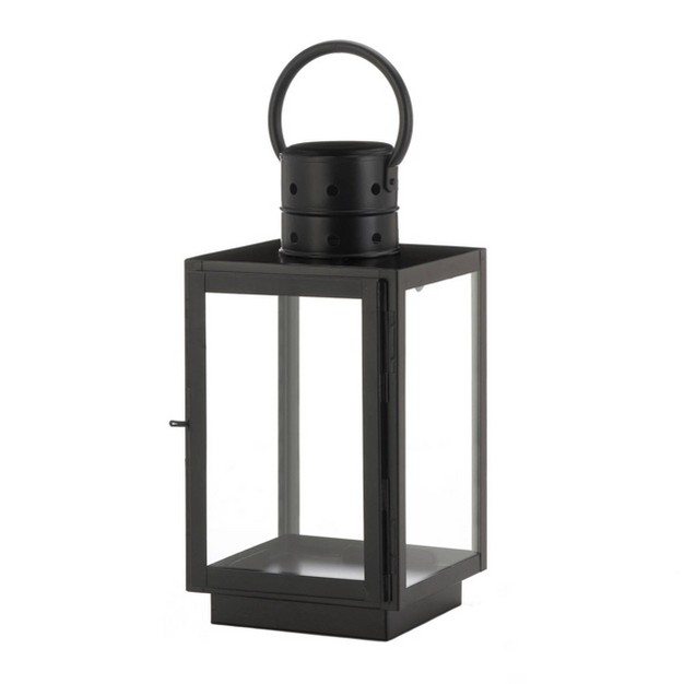 Iron Square Outdoor Lantern Black Zingz amp Thingz