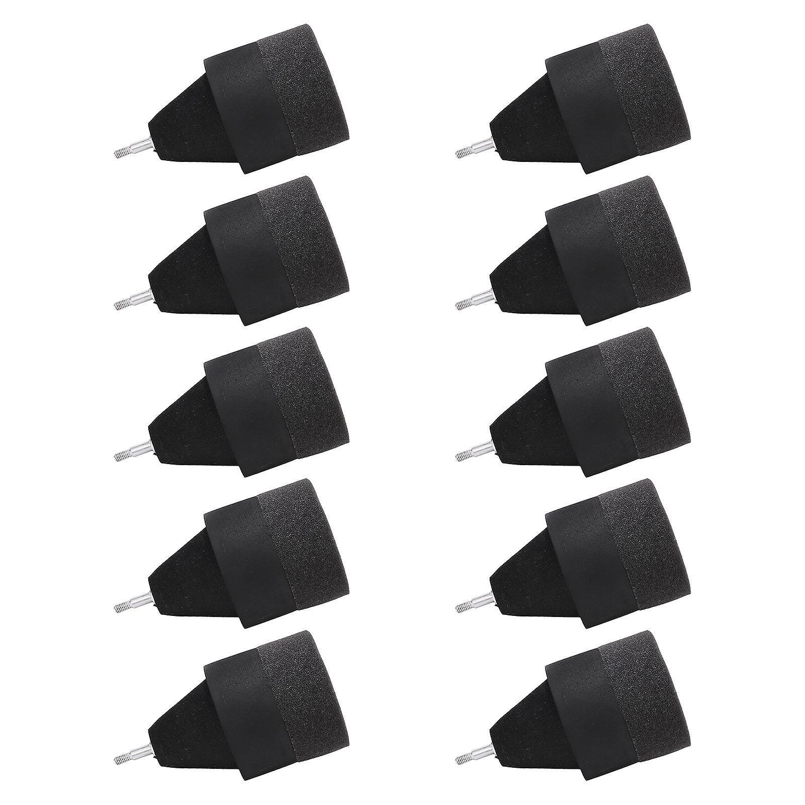 10pcs Sponge Arrowhead Safe Impact Absorbing Foam Tip Arrows For Outdoor Archery Cs Game