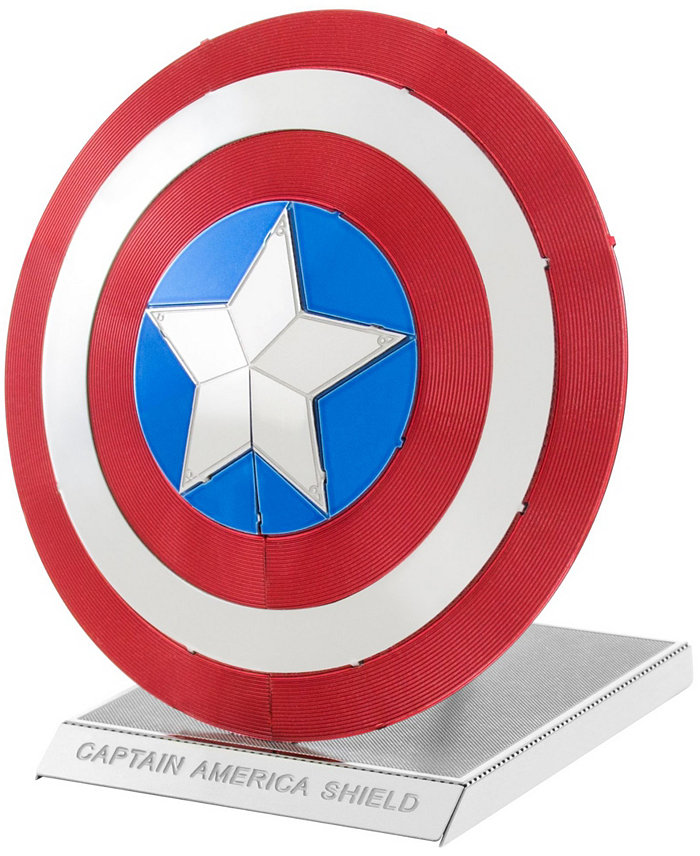 Fascinations Metal Earth 3D Metal Model Kit - Marvel Avengers Captain Americas Shield