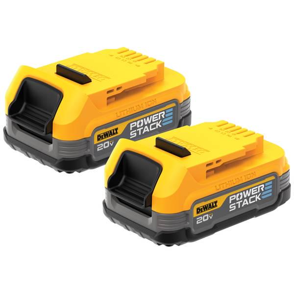 DEWALT 20V MAX DEWALT POWERSTACK Compact Battery 2-Pack