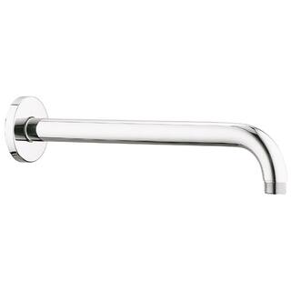 GROHE Rainshower 12 in. Wall-Mount Shower Arm in Chrome 28 577 000