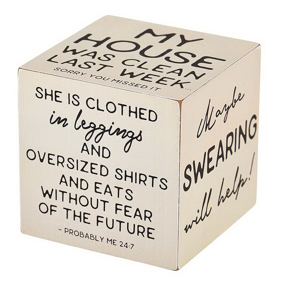 Heartfelt Quote Cube