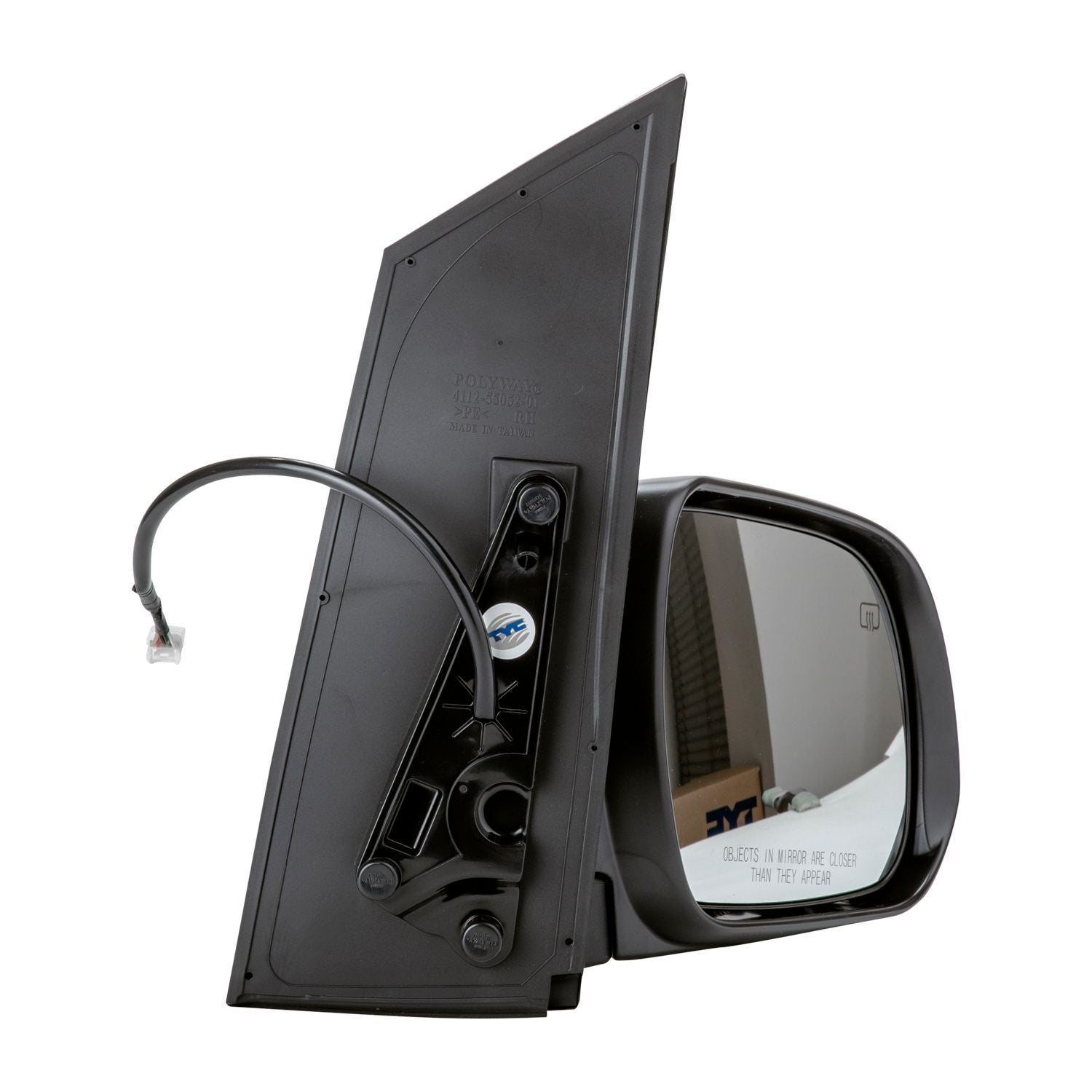 TYC 5350241 PASSENGER SIDE POWER HEATED MIRROR 2011-2012 for Toyota SIENNA Fits 2011 Toyota Sienna