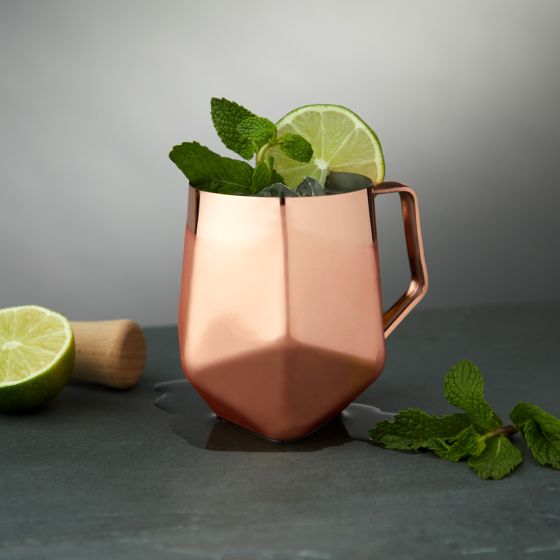 Faceted Moscow Mule Mug