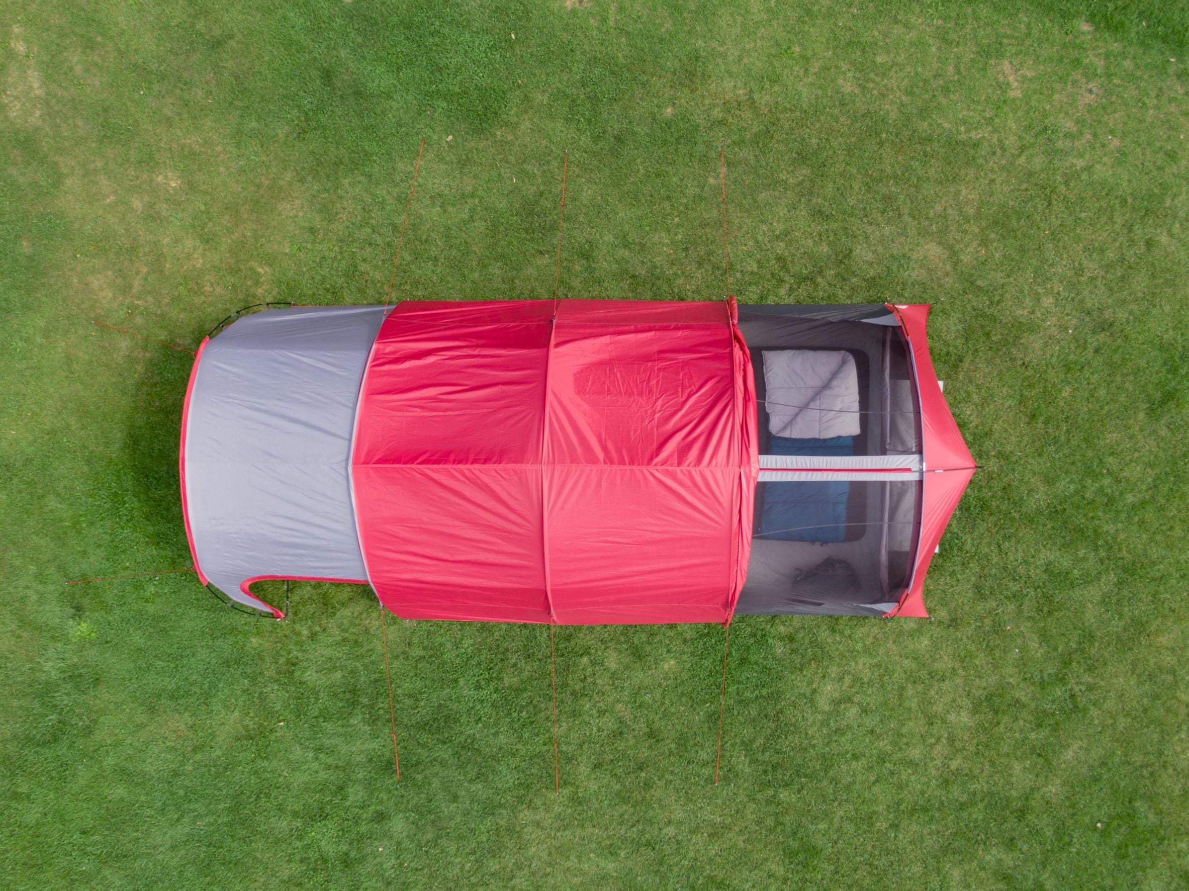 Ozark Trail 10-Person Tunnel Tent, with Vestibule for Gear Storage