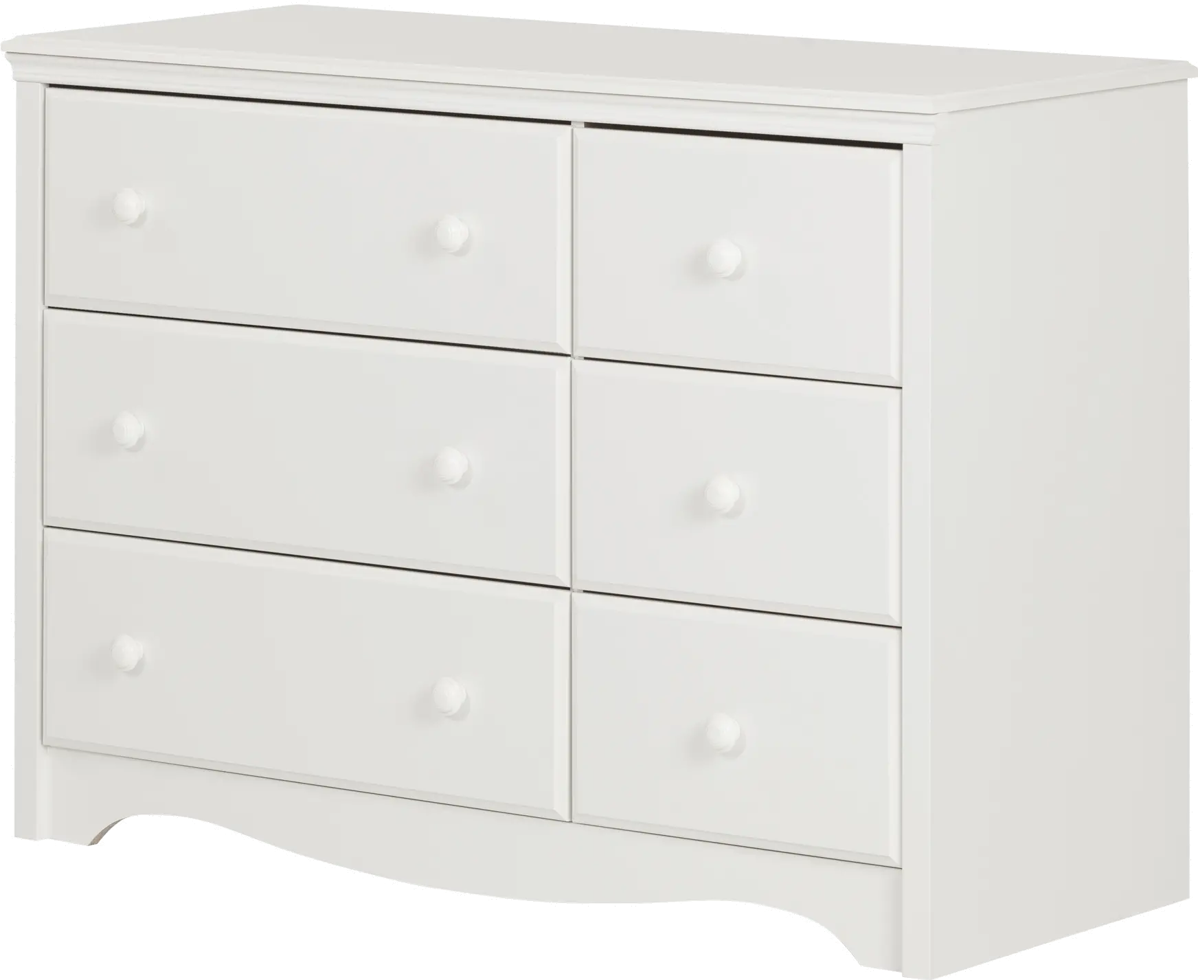 Angel White Changing Table Dresser - South Shore