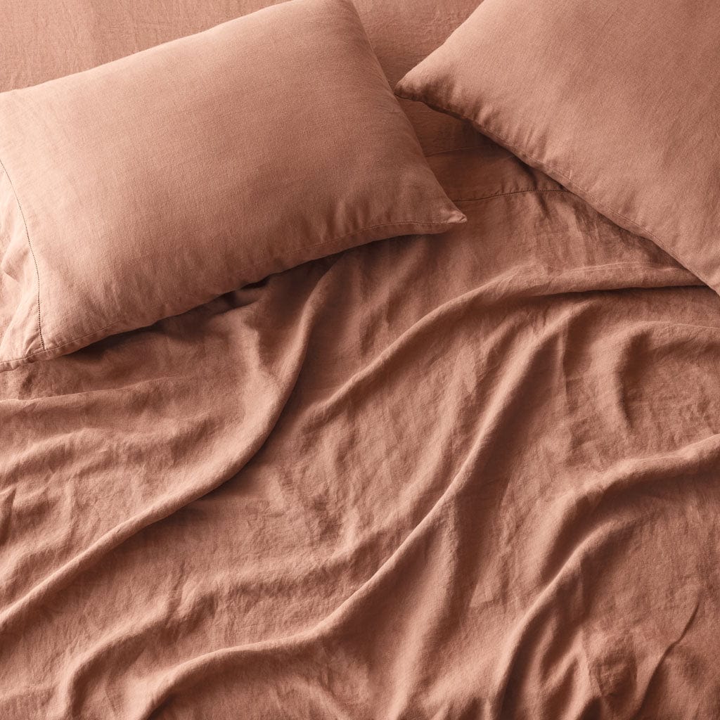 Stonewashed Linen Pillowcases