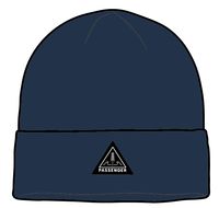 Core Recycled High-Top Beanie - Navy