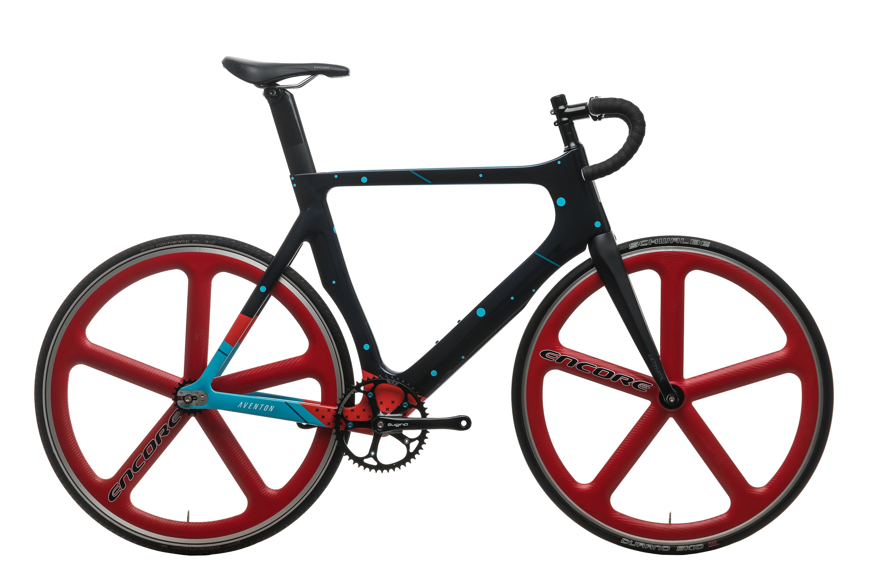 Aventon Ultro Track Bike - 2019, X-Large