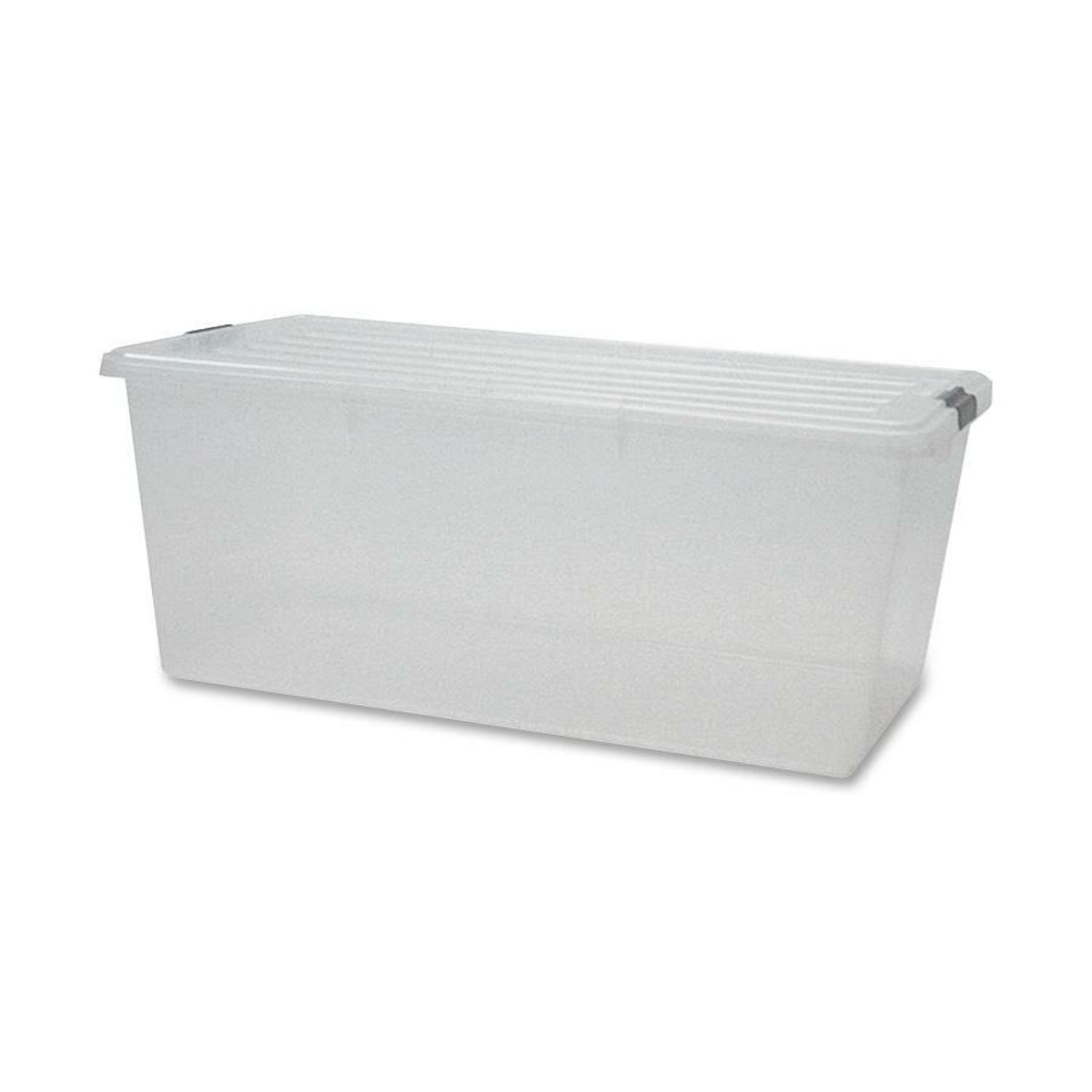 Clear Storage Boxes with Lids by IRIS USA， Inc IRS100201