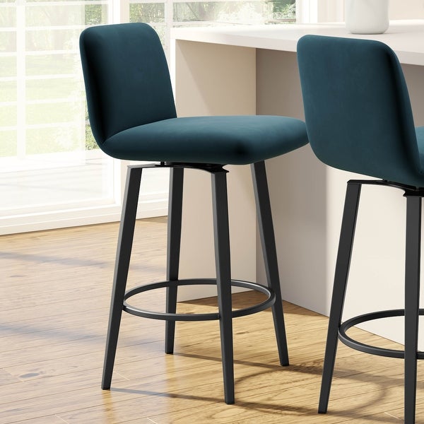 Amisco Betty Swivel Counter and Bar Stool