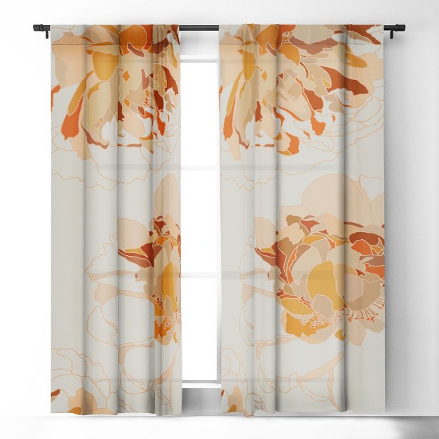 1pc Blackout Window Curtain Panel Deny Designs