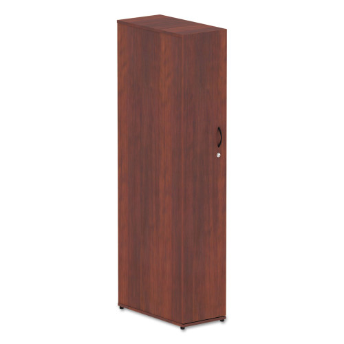 Alera Valencia Series Wardrobe， 11.88w x 22.78d x 65h， Medium Cherry (VA621224MC)