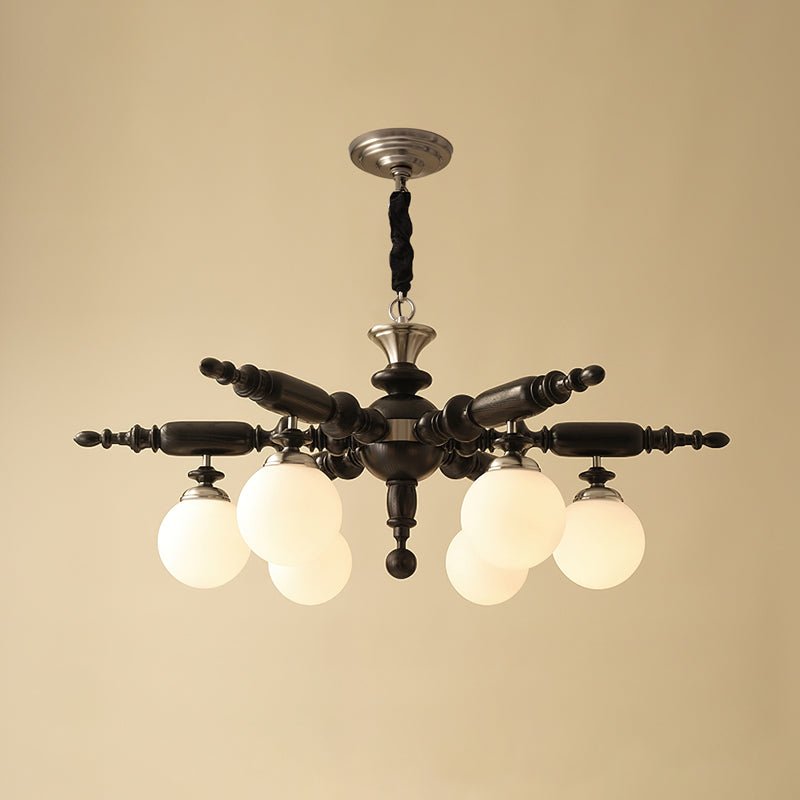 Rotating Stick Chandelier