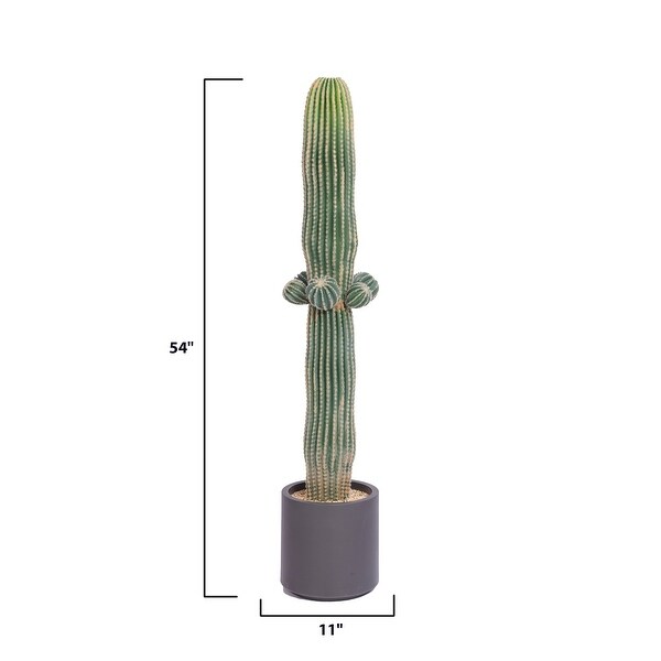 Vintage Home Tall Faux Cactus in a Gray Planter 54