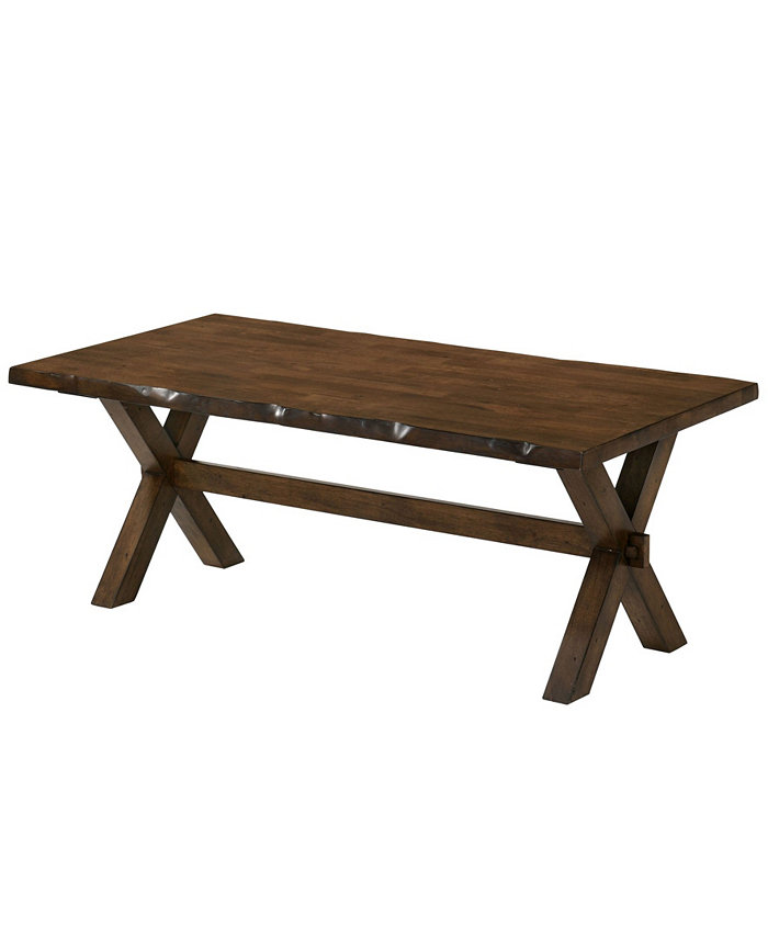 Furniture of America Coupla Trestle Coffee Table