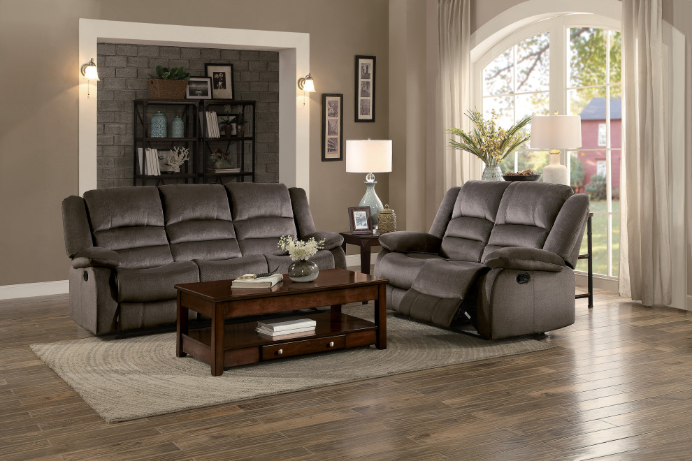 Falun Reclining Sofa Collection   Transitional   Sofas   by Lexicon Home  Houzz