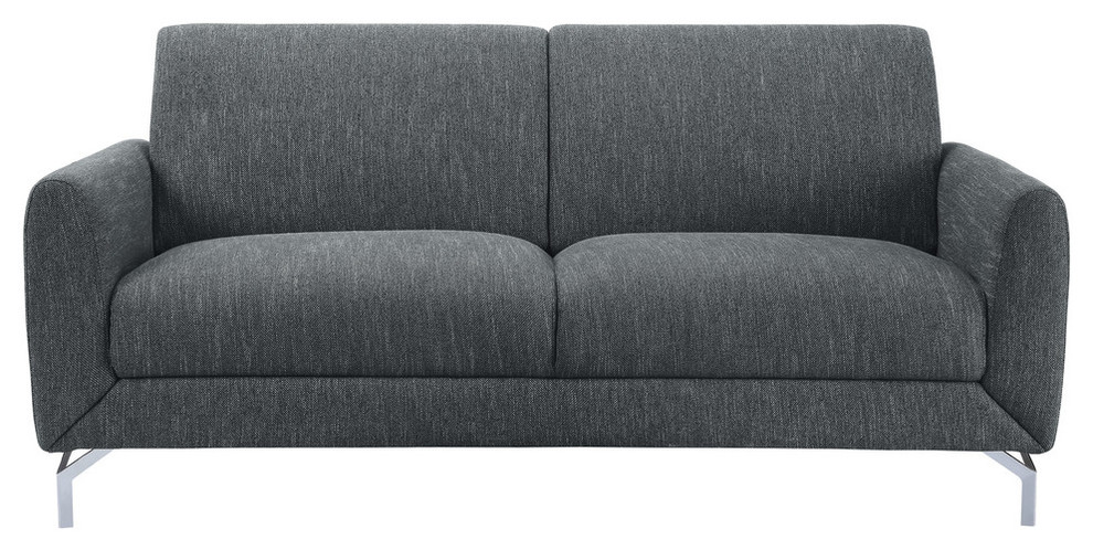 Marille Sofa  Dark Gray color   Contemporary   Sofas   by Lexicon Home  Houzz