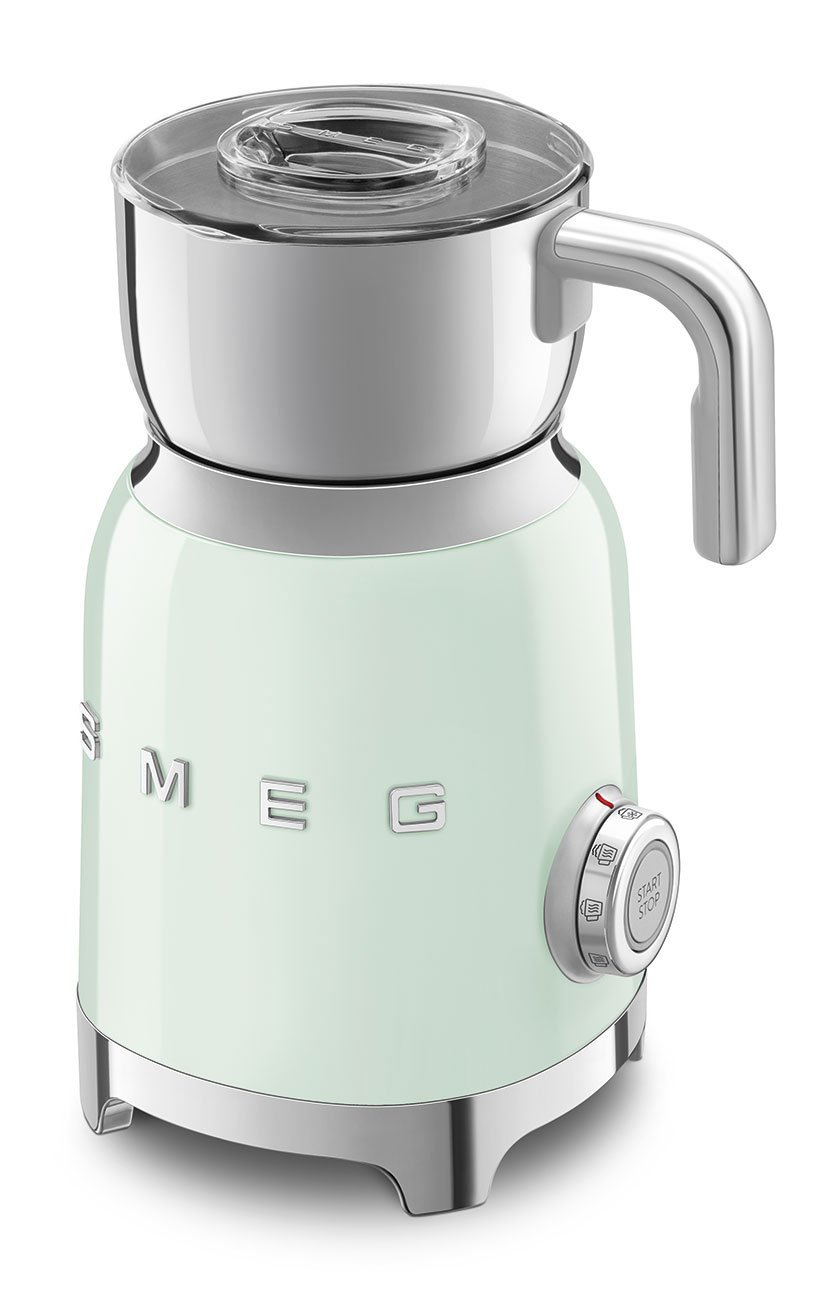 Smeg 50's Retro-Style Milk Frother In Pastel Green