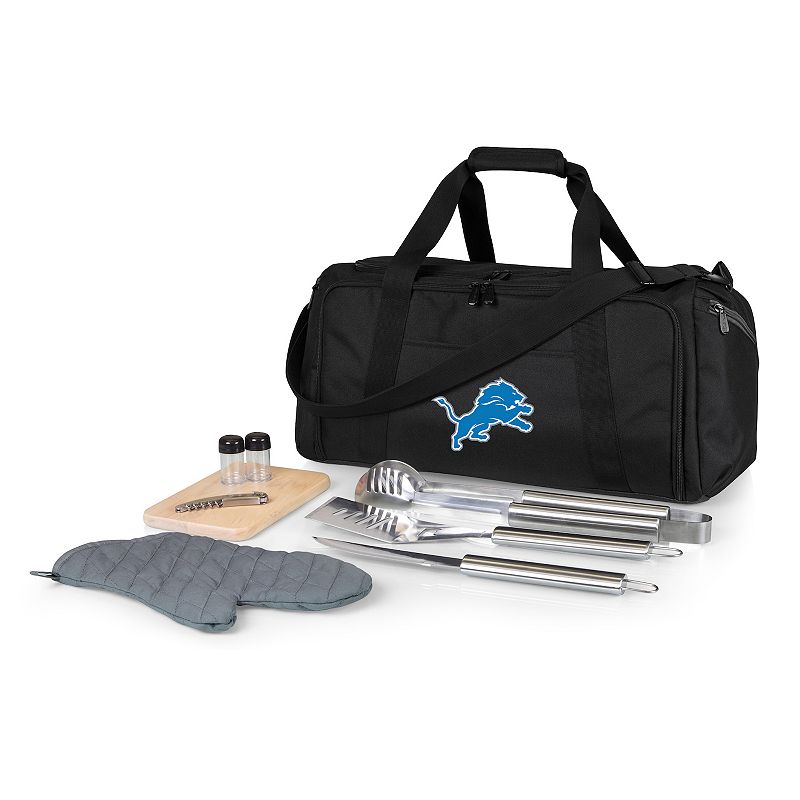 Picnic Time Detroit Lions BBQ Grill Set and Cooler