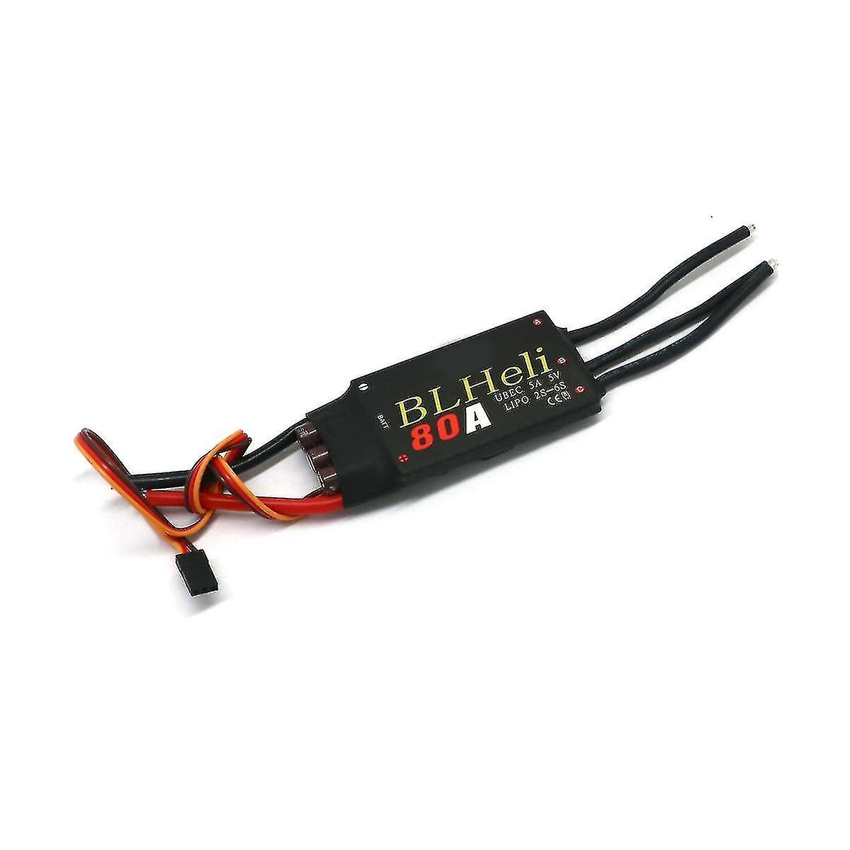 Brushless Esc With Ubec For Quadcopter Aircraft Model Fixed Wing Multi-axis(80a)