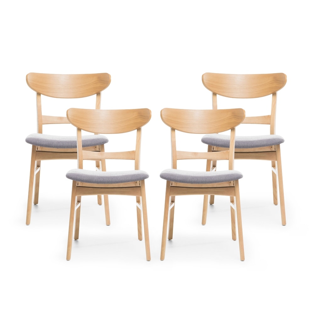 Idalia Mid century Modern Dining Chairs (Set of 4) by Christopher Knight Home