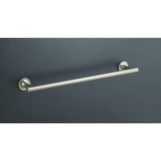 KOHLER Purist 18 in. Towel Bar in Vibrant Brushed-Nickel K-14435-BN