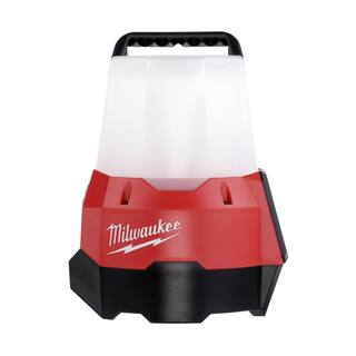 MW M18 18-Volt 2200 Lumens Cordless Radius LED Compact Site Light with Flood Mode (Tool-Only) 2144-20