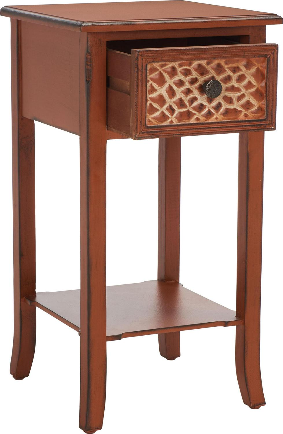 Safavieh Ernest End Table Brown  Crowdfused