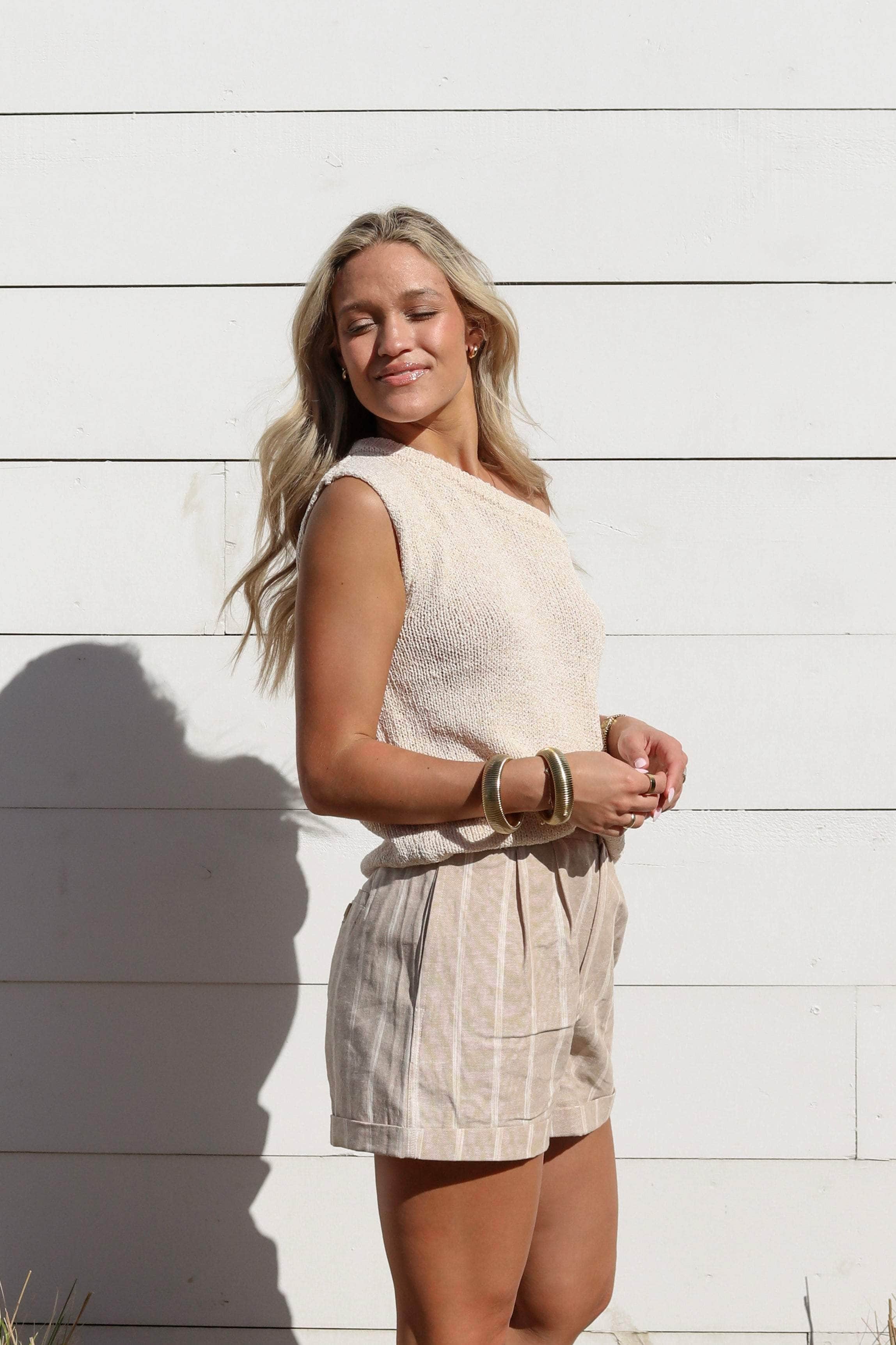 Sand Dune Knit Top