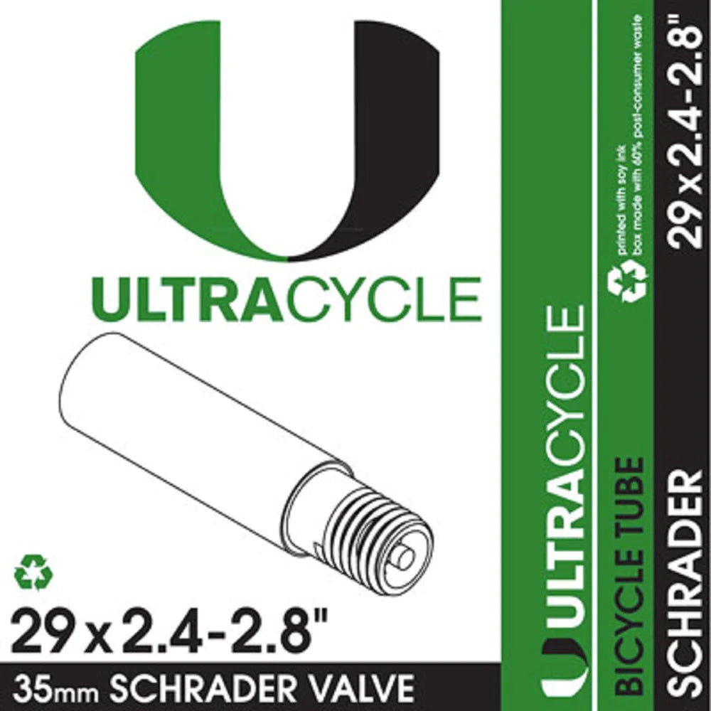 Ultracycle Schrader Valve Tubes - 29