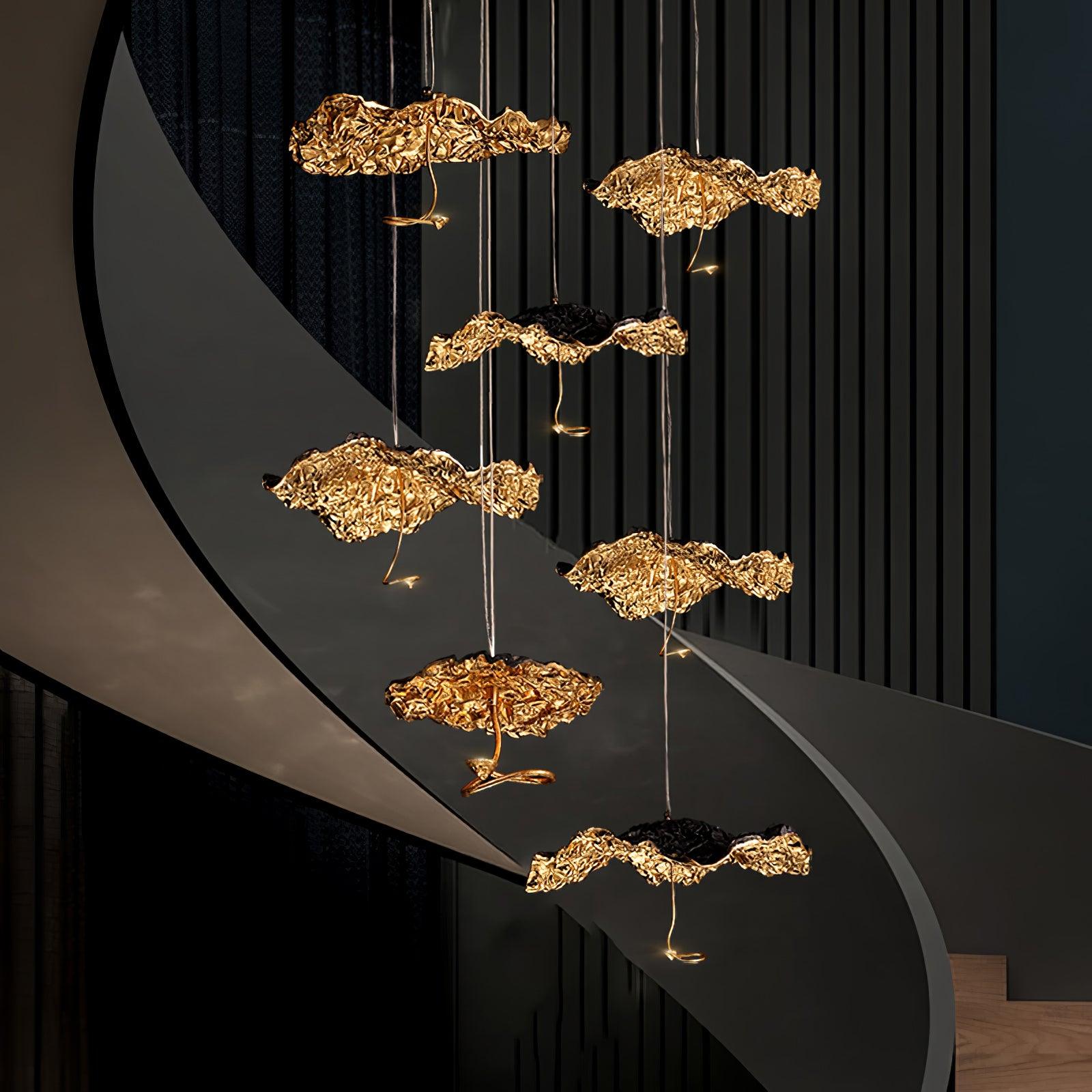 Brass Aviary Constellation Chandelier