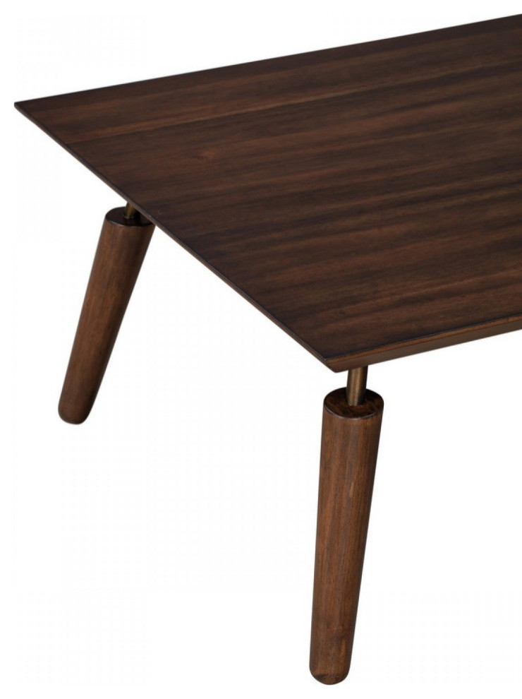 Naiad Mid  Century Modern Acacia Coffee Table   Midcentury   Coffee Tables   by V.S.D Furniture  Houzz